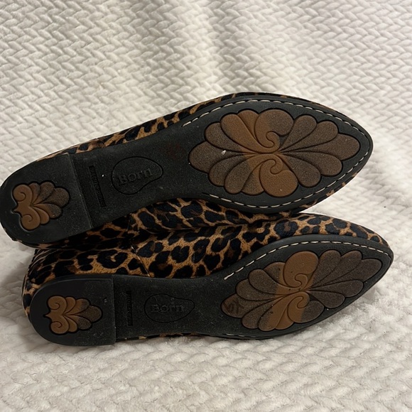 Born Animal Leopard Print Womens Ankle Boots Size 7.5 M NEW - Picture 7 of 10